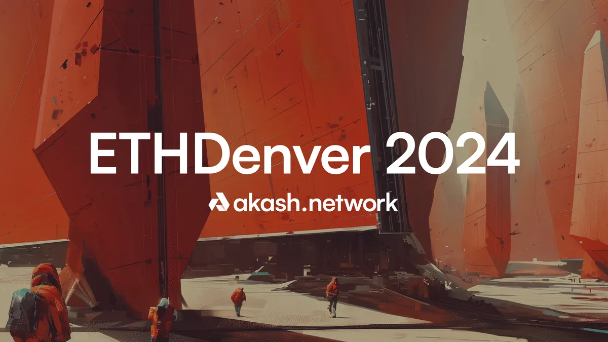 banner image for the post Akash at ETHDenver 2024